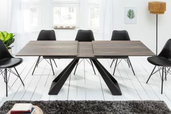 uitschuifbare tafel eiken keramiek 180-230 cm