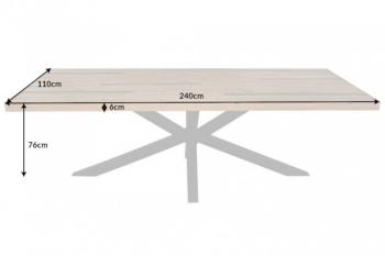 grote eetkamertafel naturel 240 cm