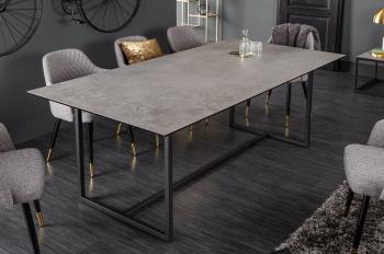 eettafel keramiek betonlook 200 cm