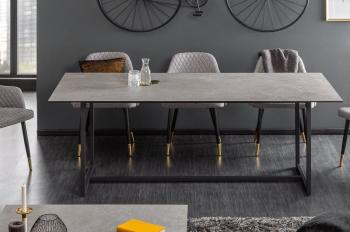 eettafel keramiek betonlook 200 cm