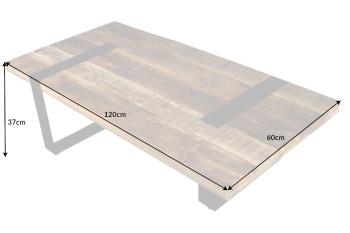 salontafel mangohout 120 cm