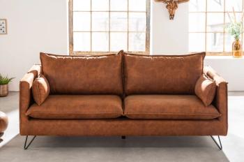 bankstel antiek bruin