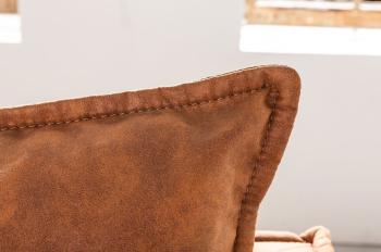 bankstel antiek bruin