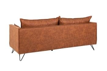 bankstel antiek bruin