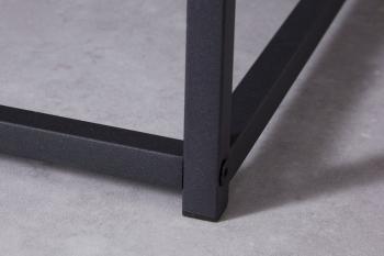 salontafel zwart metaal 100 cm
