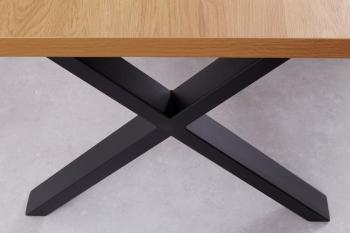 eettafel eikenlook bruin 180 cm