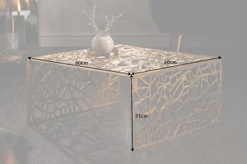 goud kleurige salontafel