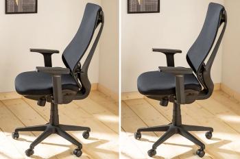 Ergonomische bureaustoel stof