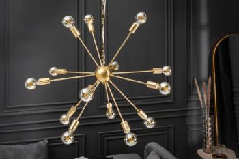 Hanglamp goud 87 cm