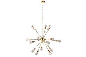 Hanglamp goud 87 cm