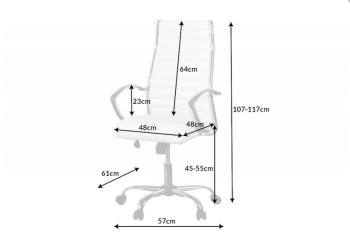 moderne bureau stoel wit