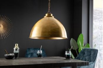 industrial hanglamp goud 43 cm