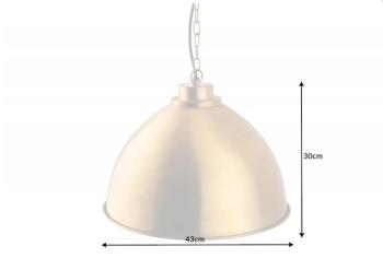 industrial hanglamp goud 43 cm