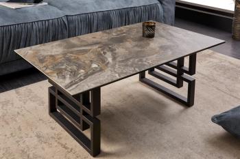 salontafel taupe marmer optiek