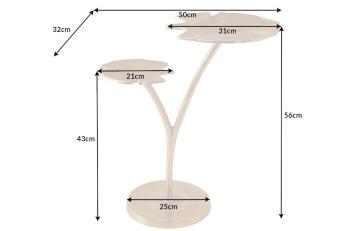 Bijzettafel Ginkgo Leaf goud