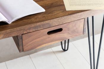 sheesham bureau met lade 130 cm