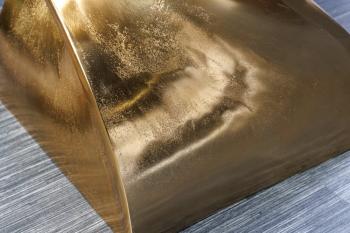 bijzettafel Twister goud 30 cm