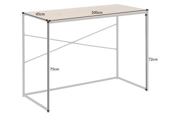 Bureau eikenlook 100 cm