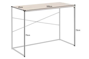 Bureau eikenlook 100 cm