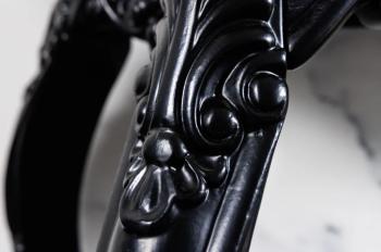 barok sidetable zwart 85 cm