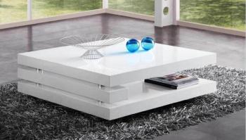 salontafel vierkant hoogglans
