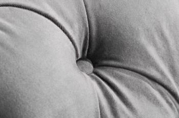 chesterfield bankstel fluweel grijs