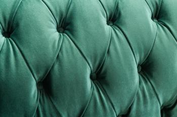 bankstel fluweel groen