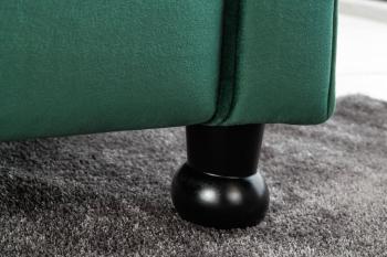 bankstel fluweel groen