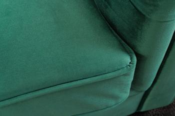 bankstel fluweel groen