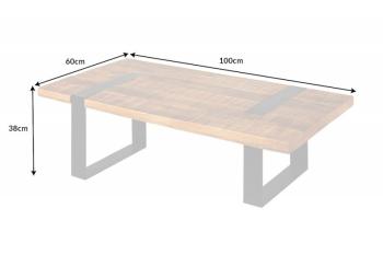 salontafel mangohout 100 cm