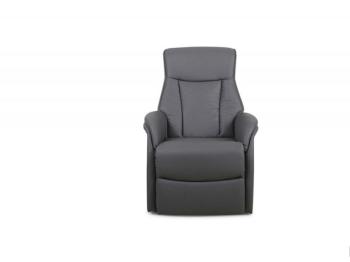 Relaxfauteuil grijs met sta op functie