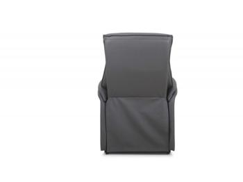 Relaxfauteuil grijs met sta op functie