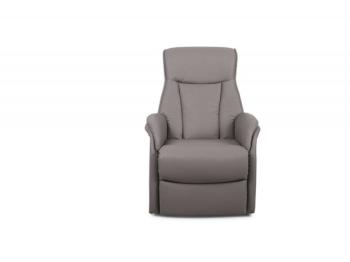 Relaxfauteuil taupe met sta op functie