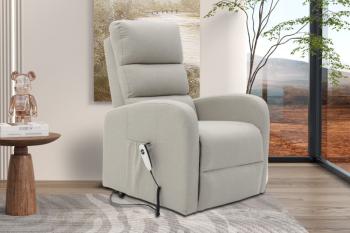 Sta Op Fauteuil lichtgrijs beige