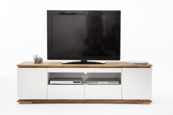 tv meubel kast eiken wit