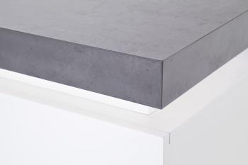 mat wit tv meubel betonlook