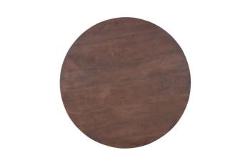 eettafel mangohout bruin 130 cm