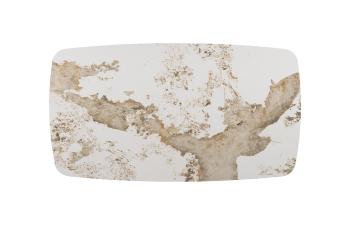 ovale eetkamertafel pandora keramiek glanzend 160 cm