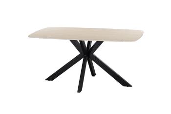 ovale eetkamertafel barok beige keramiek 160 cm