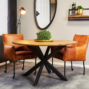 Ronde mango tafel 150 cm