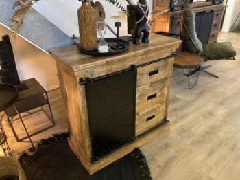 dressoir mangohout 100 cm