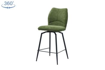Groene barstoel draaibaar