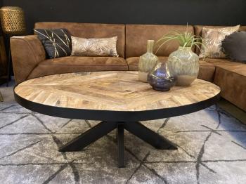 ovale mango salontafel