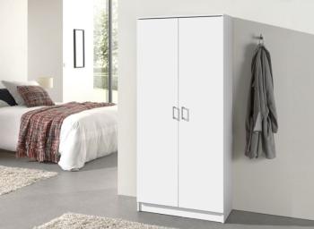 opbergkast wit 80 cm 2 deuren