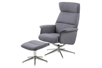 relax fauteuil donkergrijs