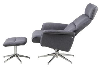 relax fauteuil donkergrijs