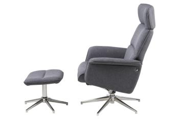 relax fauteuil donkergrijs