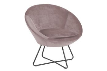 trendy fauteuil rose