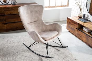 schommel fauteuil champagne