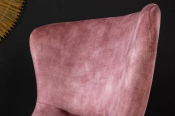 schommel fauteuil roze